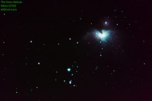 My photo of the Orion Nebula